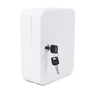 010943 Sleutelkast 20 haken wit