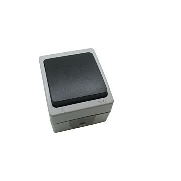 011001 Schakelaar 1-voudig 10A waterdicht