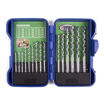 011102 Boorset 15 dlg steen hardcase