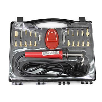 011126 Houtbrander / soldeerset 15-30W 26 dlg