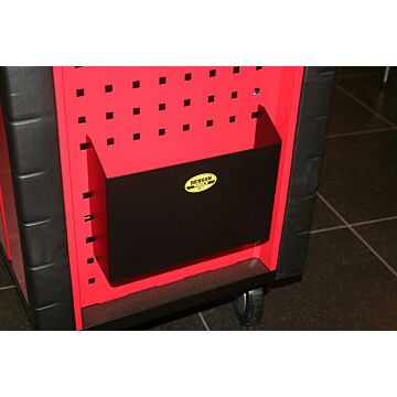 011418 Opbergbak groot klein voor gereedschapstrolley 1268 rood