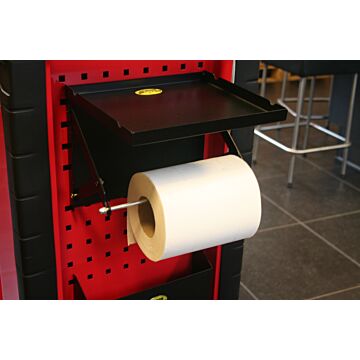011419 Papierrolhouder + tray voor gereedschapstrolleys rd1268