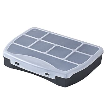 011523 Opbergbox 8 vak 19 x 16 x 4 cm