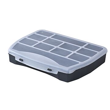 011524 Opbergbox 12 vak 25 x 20 x 5 cm