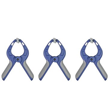 011881 Zeilklem 35 mm 90 mm 3 dlg super blue