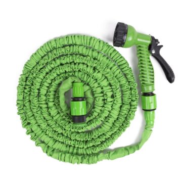 011910 Tuinslangset 10 mtr uitrekbaar