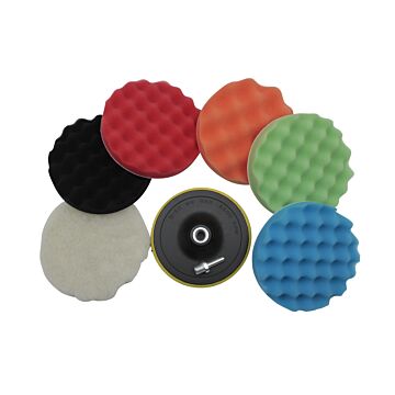 011998 Polijstset 7 dlg ø150 mm
