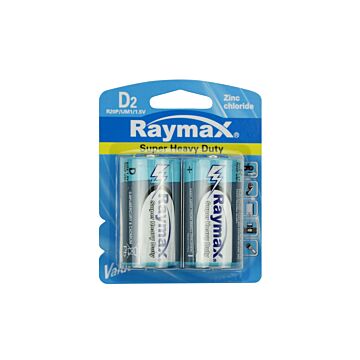 012008 Raymax batterij d/r20p 2 dlg zink