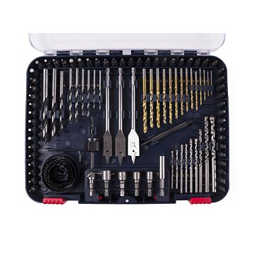 012023 Boor en bitset 100 dlg koffer