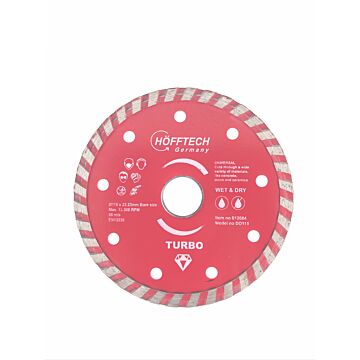 012084 Diamantschijf ø115 mm nat/droog