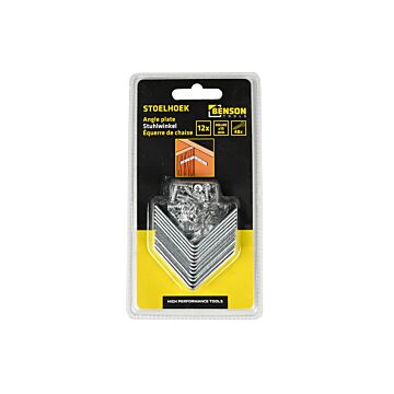 012350 Stoelhoek 12 dlg 40 x 40 x 15 mm