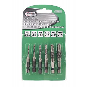 012430 Boor tap set 6 dlg