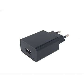 012432 USB-A lader (2A) zwart