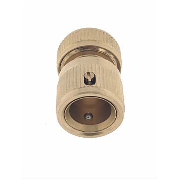 012494 Slangkoppeling messing 1/2"