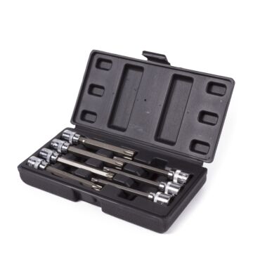 012676 Doppenset verlengd torx 7 dlg 3/8''