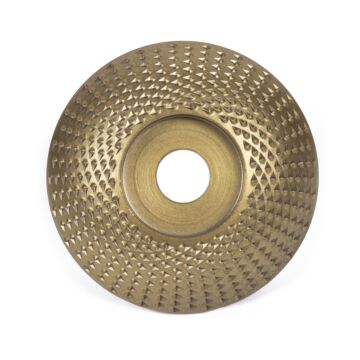 012877 Slijpschijf hout bol 84 x 16 mm