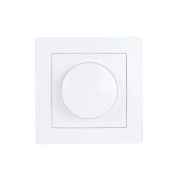 012969 Wandcontactdoos dimmer LED inbouw wit