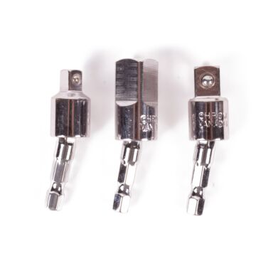 012985 Bit dopadapter 1/4 3/8 1/2" x 55 mm flexibel