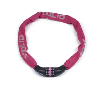 013269 Xolid ketting cijferslot 6 x 900 mm roze