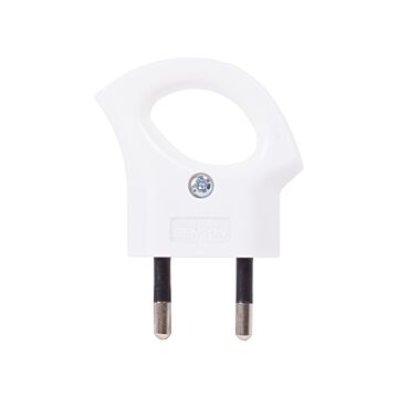 013344 Stekker P grip wit