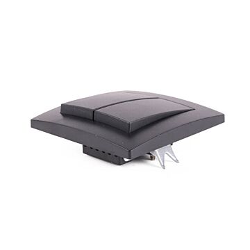 013427 Schakelaar wissel inbouw zwart