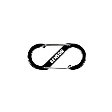 013669 Karabijnhaak dubbel 40 x 90 mm