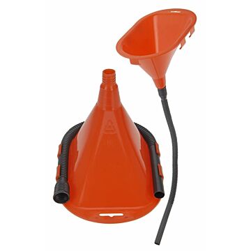 013776 Trechter met afneembare slang 20 x 13 cm