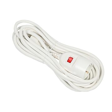 013838 Verlengsnoer + RA 3 x 1.5 + schakelaar 5 mtr