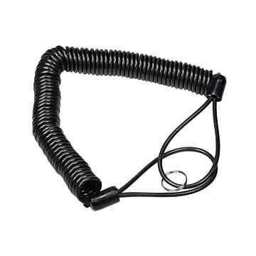 013891 Staalkabel geïsoleerd 4 mm x 5 mtr