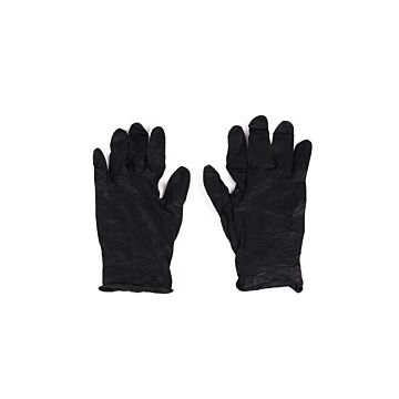 013915 Werkhandschoen nitril zwart maat M