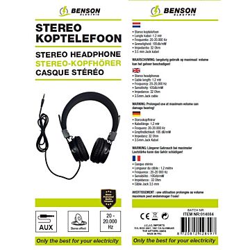 014084 Koptelefoon stereo