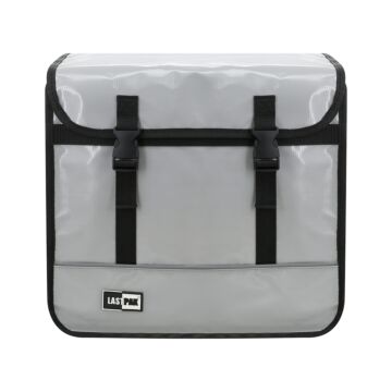 014111 Fietstas dubbel 35 ltr bisonyl nardo grijs