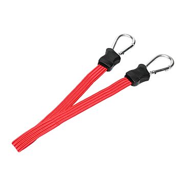 014199 Elastiek plat 60 cm + karabijnhaak