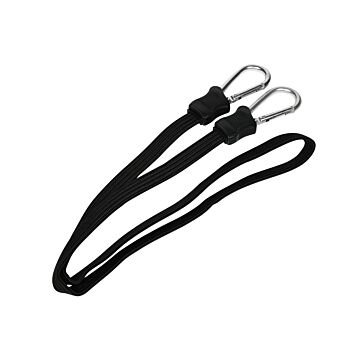 014200 Elastiek plat 120 cm + karabijnhaak