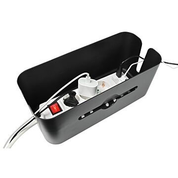 014213 Kabelmanagementbox 31 x 13.5 x 13 cm zwart