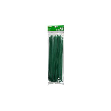 014256 Tie ribs 3.6 x 300 mm 100 dlg groen