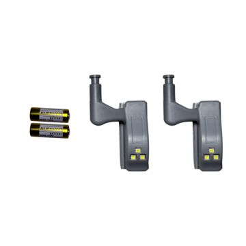 014443 LED kast scharnier verlichting automatisch 2 dlg