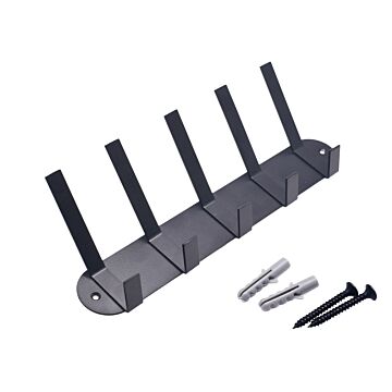014475 Kapstok 5 dubbele haken