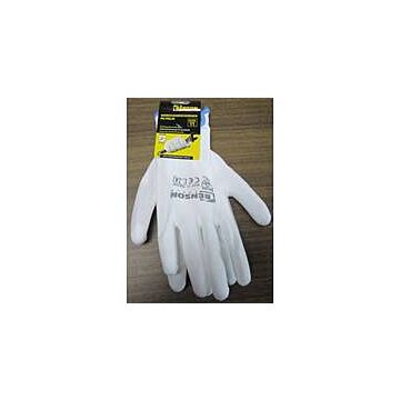 015076 Werkhandschoenen PU palm wit maat 11