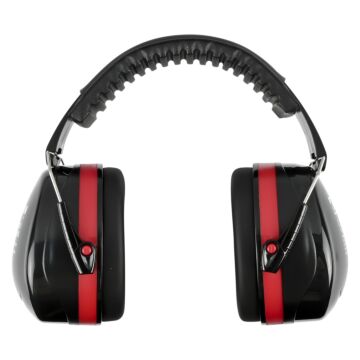 015113 Gehoorbeschermer zwart rood