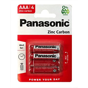 015153 Panasonic AAA 4 dlg