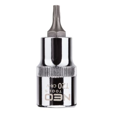 NEO Torxdop T20, 55mm 1/2 aansluiting, S2 Staal