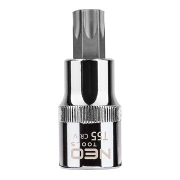 NEO Torxdop T55, 55mm 1/2 aansluiting, S2 Staal 