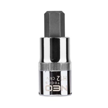 NEO Inbusdop H12, 55mm 1/2 aansluiting, S2 Staal, TUV M+T