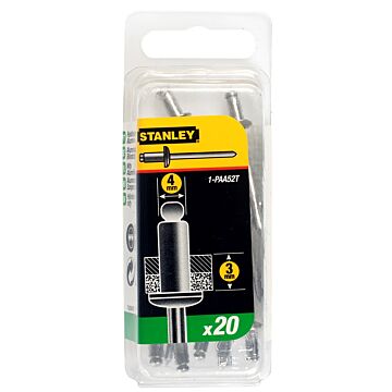 Stanley 1-PAA52T Popnagels 4x3 mm.