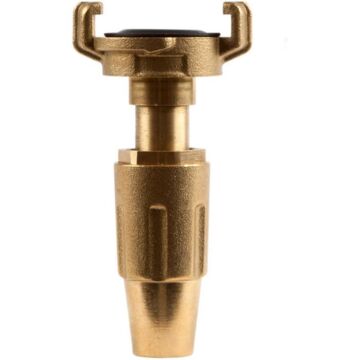 Polet Klauwkoppeling 3/4" Sproeilans messing