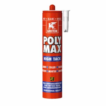 Griffon Poly Max® High Tack Wit Koker 425 g NL/FR/DE