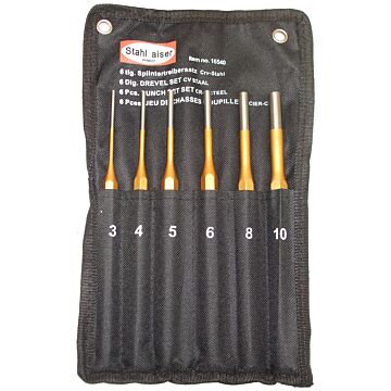 Doorslagen / Drevel set 6 delig 200 mm.