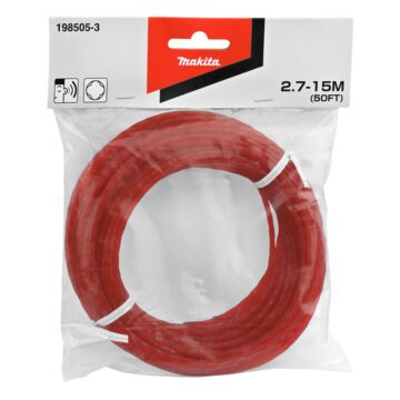 Makita 198505-3 Maaidraad 2,7mm x 15m 'Fluister'