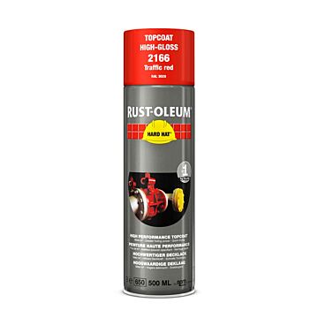 RUST-OLEUM® Deklaag Hard Hat Deklaag Inhoud 0.5l kleur verkeersrood RAL-code 3020